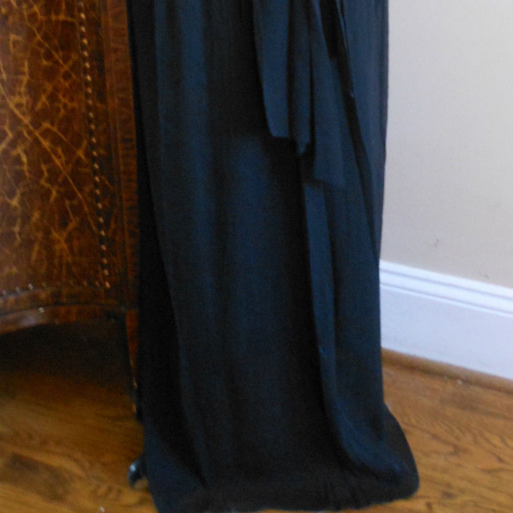 J CREW Strapless Silk Chiffon Taryn Dress 4P BLACK - Picture 6 of 7